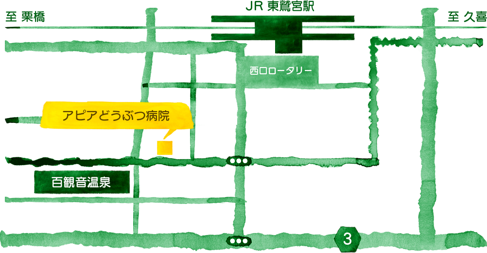 アクセスマップ - 周辺地図